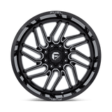 Fuel 1PC - D807 HURRICANE | 24X12 / -44 Offset / 8X165.1 Bolt Pattern | D80724208247