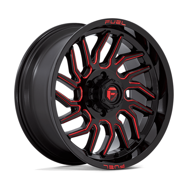 Fuel 1PC - D808 HURRICANE | 20X9 / 1 Offset / 6X139.7 Bolt Pattern | D80820908450