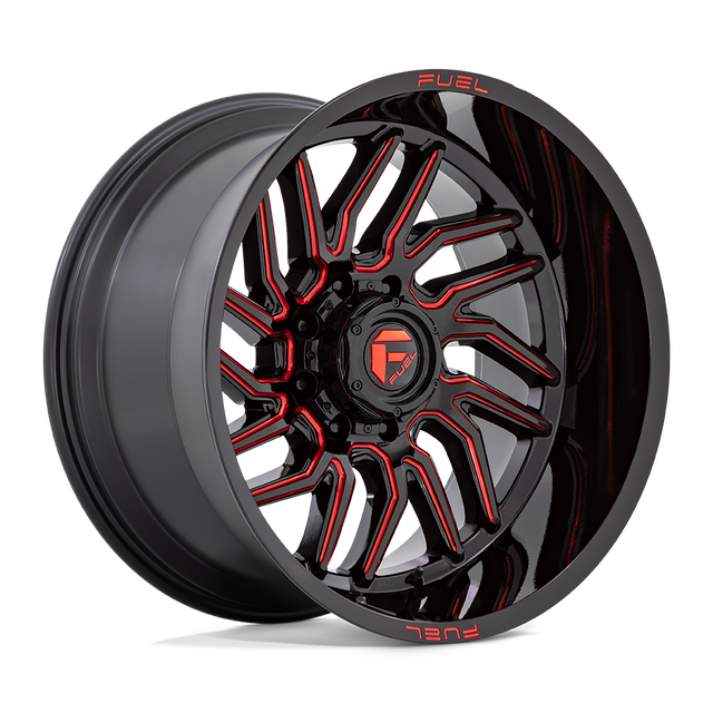 Fuel 1PC - D808 HURRICANE | 20X9 / 20 Offset / 5X127 Bolt Pattern | D80820907557