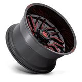 Carburant 1PC - D808 OURAGAN | 20X9 / 1 Décalage / 5X127 Boulon Motif | D80820907550