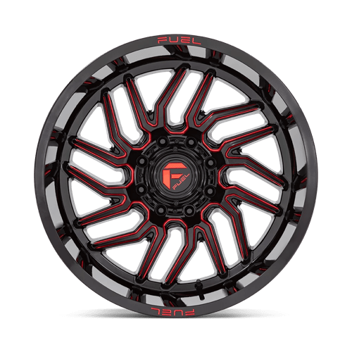 Fuel 1PC - D808 HURRICANE | 20X9 / 20 Offset / 5X127 Bolt Pattern | D80820907557