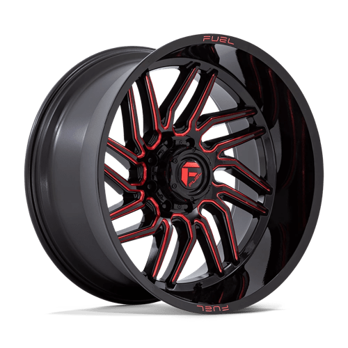 Fuel 1PC - D808 HURRICANE | 24X12 / -44 Offset / 8X170 Bolt Pattern | D80824201747