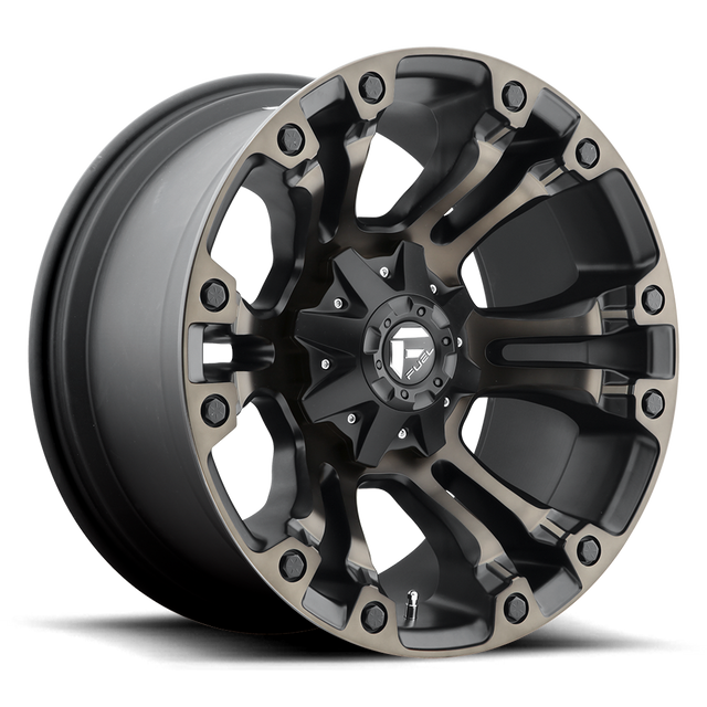 Fuel 1PC - D569 VAPOR | 20X12 / -44 Offset / 6X135/6X139.7 Bolt Pattern | D56920209847