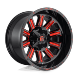 Fuel 1PC - D621 HARDLINE | 20X9 / 19 Offset / 6X120/6X139.7 Bolt Pattern | D62120906957