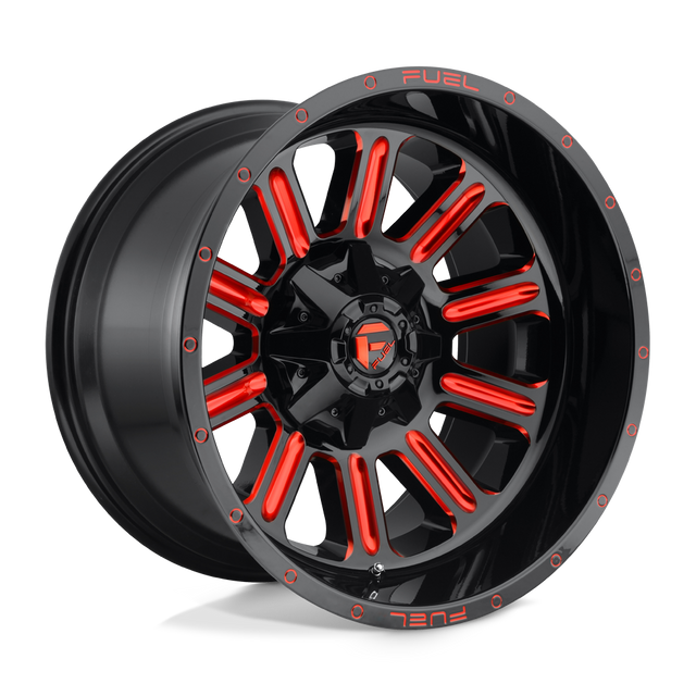 Fuel 1PC - D621 HARDLINE | 20X10 / -18 Offset / 5X139.7/5X150 Bolt Pattern | D62120007047
