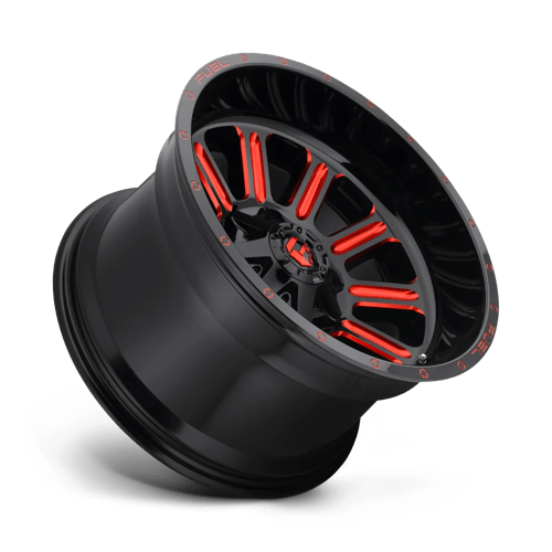 Fuel 1PC - D621 HARDLINE | 20X10 / -18 Offset / 5X139.7/5X150 Bolt Pattern | D62120007047