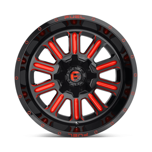 Fuel 1PC - D621 HARDLINE | 20X10 / -18 Offset / 8X165.1 Bolt Pattern | D62120008247