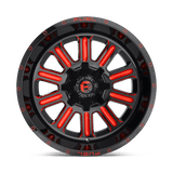Fuel 1PC - D621 HARDLINE | 20X10 / -18 Offset / 5X139.7/5X150 Bolt Pattern | D62120007047