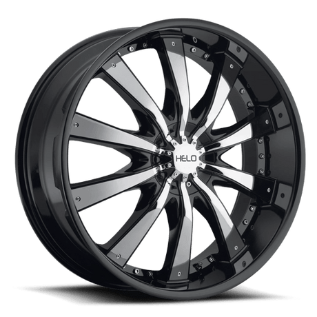 Helo - HE875 | 20X8.5 / 38 Offset / 6X132/6X139.7 Bolt Pattern | HE87528571338