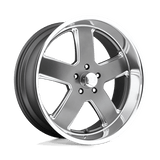 US Mag 1PC - U118 HUSTLER | 22X11 / 18 Offset / 5X127 Bolt Pattern | U11822117367