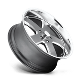 US Mag 1PC - U118 HUSTLER | 20X9.5 / 01 Décalage / 5X120.65 Modèle de boulon | U11820956152