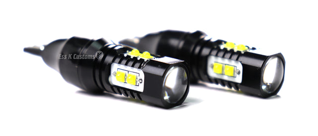 Ampoules LED inversées série noire 921 (paire)