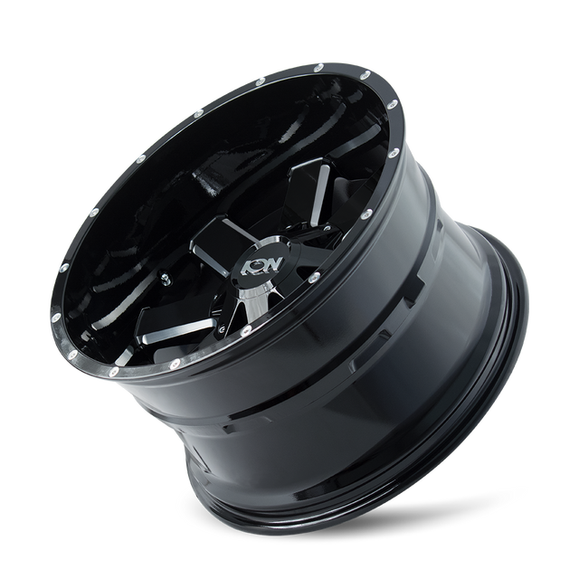 ION 141 NOIR BRILLANT FRAISÉ 20X9 5-127/5-139.7 18MM 87MM