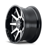 ION 143 GLOSS BLACK MACHINED 18X9 6-139.7 18MM 106MM