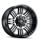 ION 144 SATIN BLACK MACHINED 20X10 6-135/6-139.7 -19MM 106MM