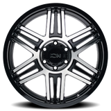 ION 147 GLOSS BLACK MACHINED 20X9 8-170 0MM 125.2MM