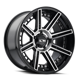 ION 149 GLOSS BLACK MACHINED 20X10 6-135 -24MM 87.1MM