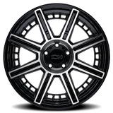 ION 149 GLOSS BLACK MACHINED 20X10 6-135 -24MM 87.1MM