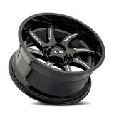 ION 151 GLOSS BLACK MILLED 20X9 8-170 0MM 125.2MM