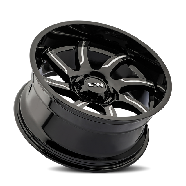 ION 151 GLOSS BLACK MILLED 20X9 8-170 0MM 125.2MM