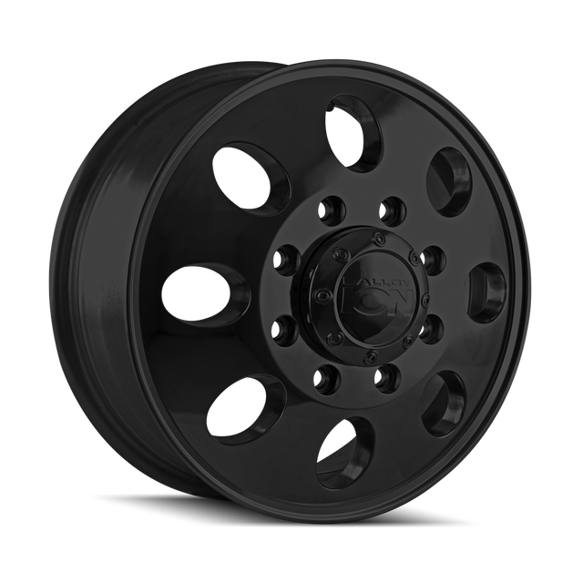 ION 167 MATTE BLACK 17X6.5 8-165.1 125.3MM 130.18MM