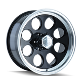 ION 171 GLOSS BLACK MACHINED 16X10 5-135 -38MM 87MM