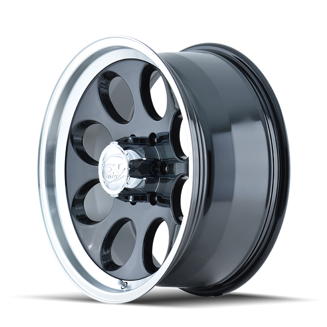 ION 171 GLOSS BLACK MACHINED 18X9 5-127 0MM 83.82MM