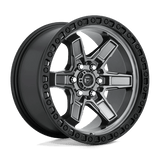Fuel 1PC - D698 KICKER | 17X9 / 12 Offset / 6X114.3 Bolt Pattern | D69817908755