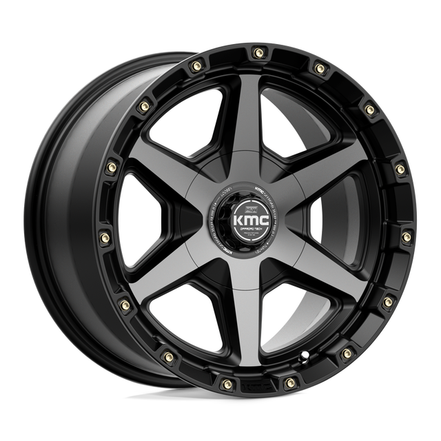 KMC - KM101 TEMPO | 17X9 / 18 Offset / 6X114.3/6X139.7 Bolt Pattern | KM10179070418