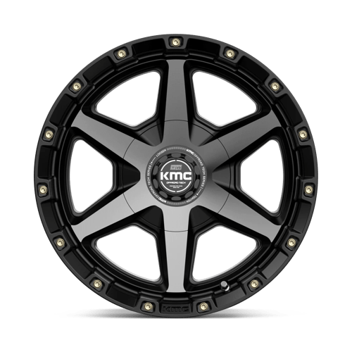 KMC - KM101 TEMPO | 17X9 / 18 Offset / 6X114.3/6X139.7 Bolt Pattern | KM10179070418