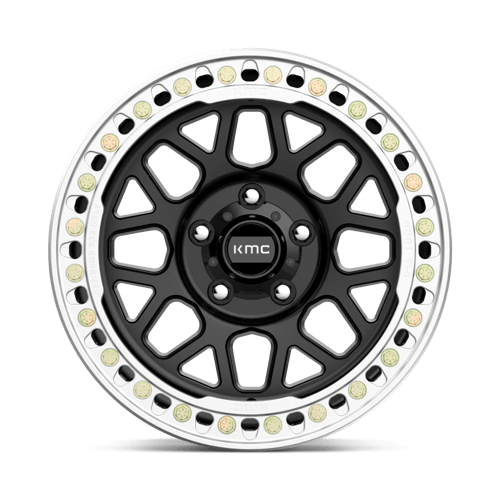 KMC - KM235 GRENADE CRAWL BEADLOCK | 17X8.5 / 00 Offset / BLANK Bolt Pattern | KM2357850L700