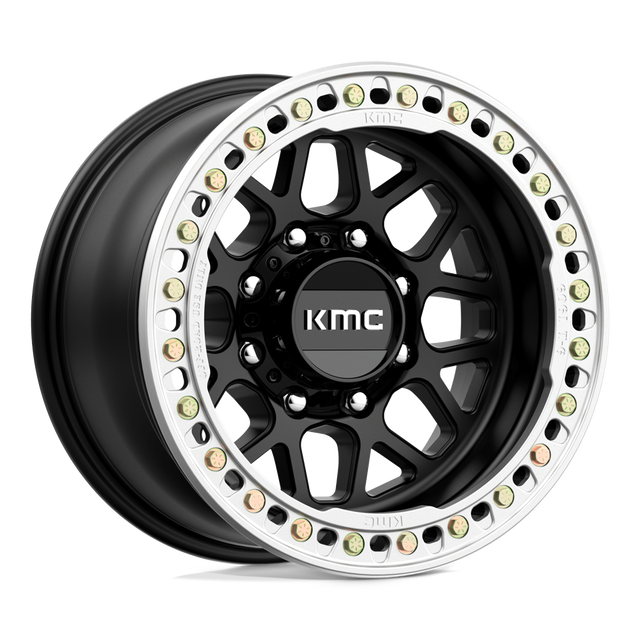 KMC - KM235 GRENADE CRAWL BEADLOCK | 17X9 / -38 Offset / 8X165.1 Bolt Pattern | KM23579080738N