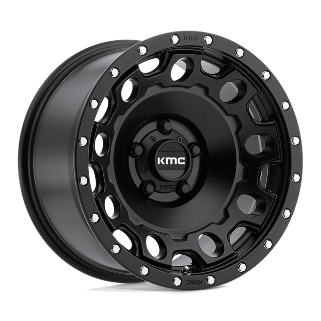 KMC - KM529 HOLESHOT | 17X8.5 / 34 Offset / 5X127 Bolt Pattern | KM52978550734