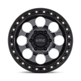 KMC - KM550 RIOT SBL | 17X9 / -12 Offset / 6X139.7 Bolt Pattern | KM550AB17906812N