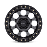 KMC-KM550 RIOT SBL | 17X8,5 / 10 décalage / 6X139,7 modèle de boulon | KM550AB17856810