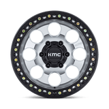 KMC - KM550 RIOT SBL | 17X8.5 / 10 Offset / 5X127 Bolt Pattern | KM550DB17855010