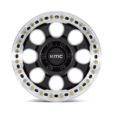 KMC - KM237 BEADLOCK ANTI-ÉMEUTE | 17X8,5 / 0 Décalage / Modèle de boulon VIERGE | KM237MD17850000