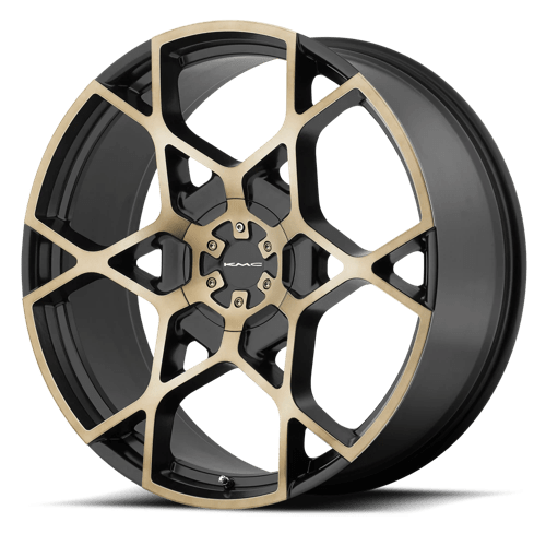 KMC - KM695 CROSSHAIR | 22X9 / 15 Offset / 5X115/5X120 Bolt Pattern | KM69522920915