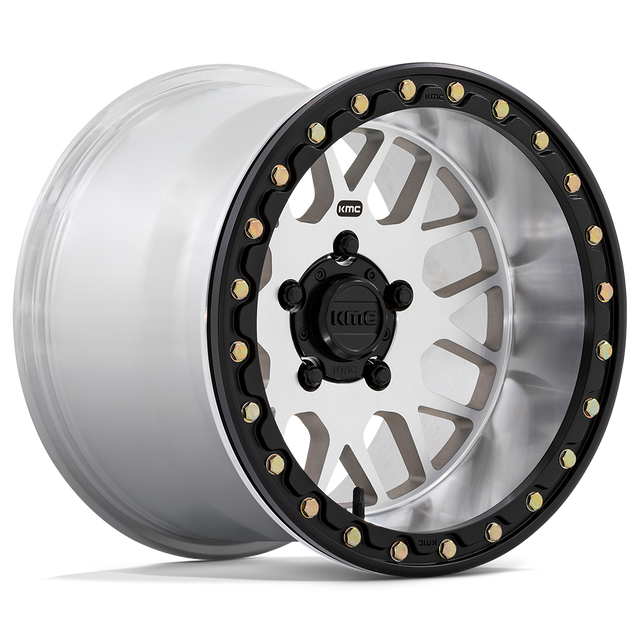 KMC Powersports - KS235 GRENADE BEADLOCK | 15X6 / 38 Offset / 4X137 Bolt Pattern | KS23556048538