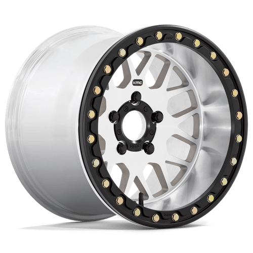 KMC Powersports - KS235 GRENADE BEADLOCK | 15X6 / 38 Offset / 4X137 Bolt Pattern | KS23556048538