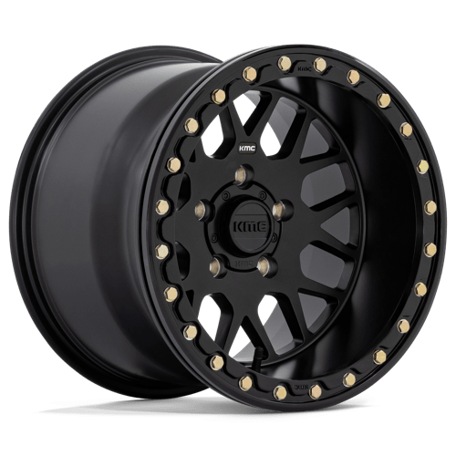 KMC Powersports - KS235 GRENADE BEADLOCK | 15X6 / 38 Offset / 4X156 Bolt Pattern | KS23556044738