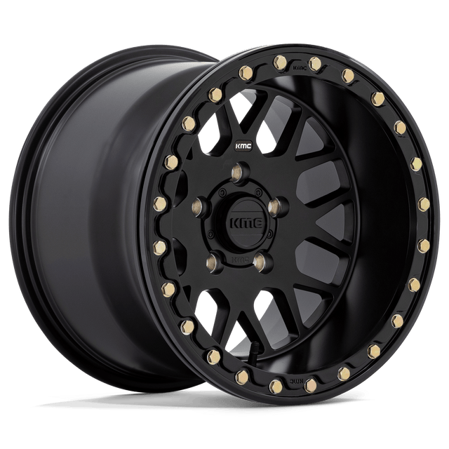 KMC Powersports - KS235 GRENADE BEADLOCK | 14X7 / 38 Offset / 4X110 Bolt Pattern | KS23547040738