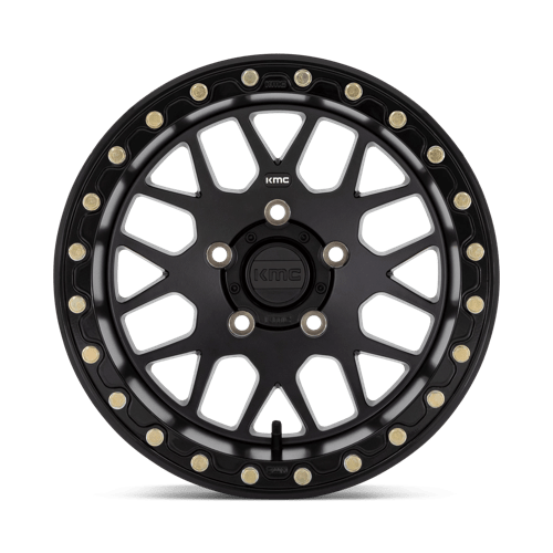 KMC Powersports - KS235 GRENADE BEADLOCK | 15X10 / 00 Offset / 4X137 Bolt Pattern | KS23551048700