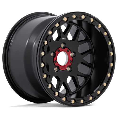 KMC Powersports - KS235 GRENADE BEADLOCK | 14X10 / 00 Décalage / 4X137 Modèle de boulon | KS23541048700