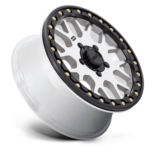 KMC Powersports - KS235 GRENADE BEADLOCK | 15X6 / 38 Offset / 5X114.3 Bolt Pattern | KS23556012538