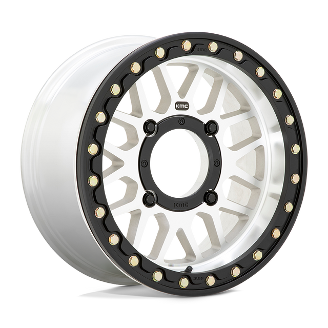 KMC Powersports - KS235 GRENADE BEADLOCK | 15X7 / 10 Offset / 4X156 Bolt Pattern | KS23557044510