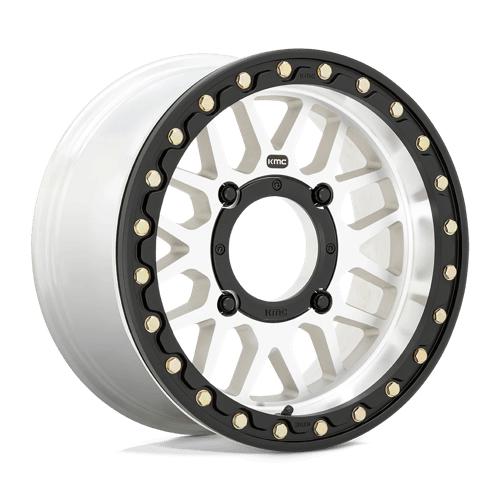 KMC Powersports - KS235 GRENADE BEADLOCK | 15X7 / 10 Offset / 4X156 Bolt Pattern | KS23557044510