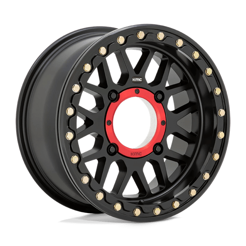 KMC Powersports - KS235 GRENADE BEADLOCK | 15X7 / 10 Décalage / 4X137 Boulon Motif | KS23557048710