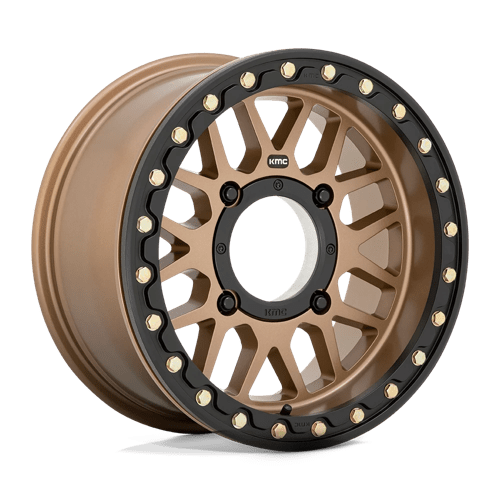 KMC Powersports - KS235 GRENADE BEADLOCK | 15X6 / 38 Offset / 4X137 Bolt Pattern | KS23556048638