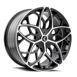 KRAZE - RICOCHET | 22X8.5 / 38 Offset / 5X115 Bolt Pattern | KR184-22818BM38